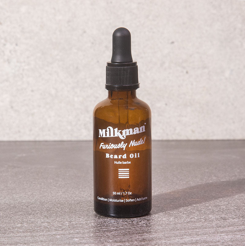 shop australian beard oil by milkman, unscented