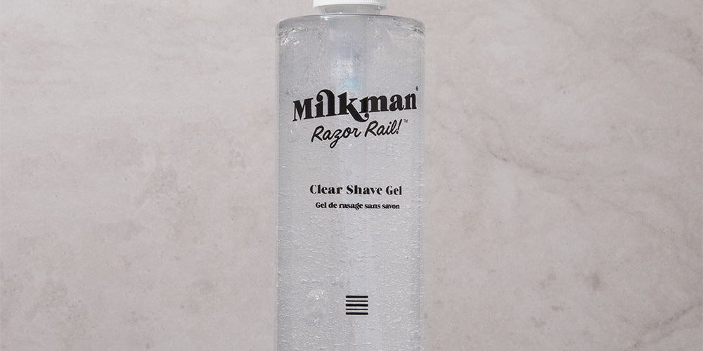 clear shave gel (soap and fragrance free) for sensitive skin