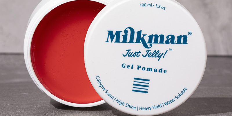 hair gel just jelly milkman grooming 