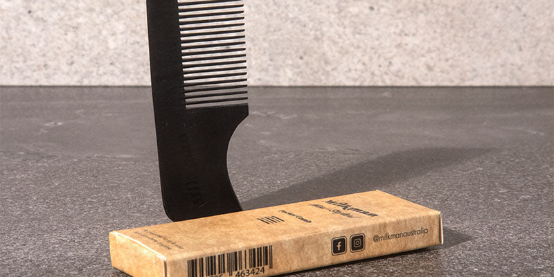 milkman mini pocket comb for beards and moustaches