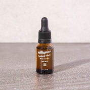 travel size beard oil, fragrance free, by milkman, made in australia